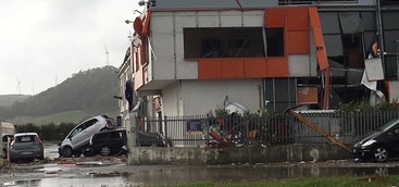 Sopralluogo della Protezione Civile a Crotone