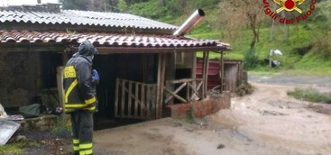Maltempo nel Vibonese, trenta gli interventi dei Vigili del Fuoco (FOTO)