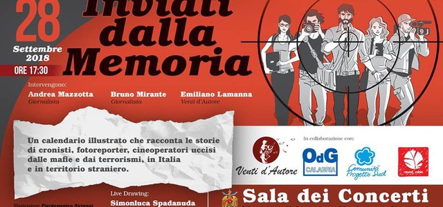 “Inviati dalla Memoria”, a Catanzaro la tappa conclusiva del tour