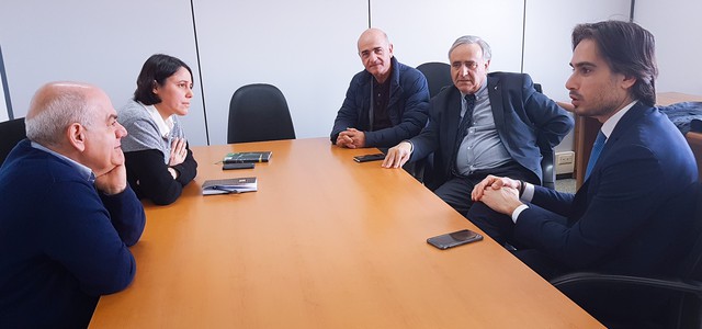 Il Sindaco Falcomatà ha visitato gli uffici dell’ex Genio Civile