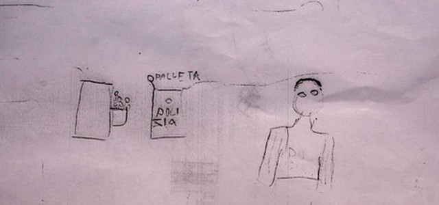 Disegno della figlia della vittima svela rapimento