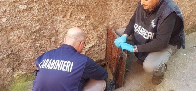 Getta cocaina nel water, carabinieri la recuperano e lo arrestano
