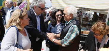 Comunali Catanzaro, Ciconte fa tappa al mercato rionale di Lido