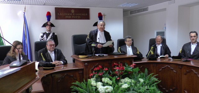 Tar Calabria, inaugurazione anno giudiziale 2019, Salamone: "Alta conflittualità tra le amministrazioni"