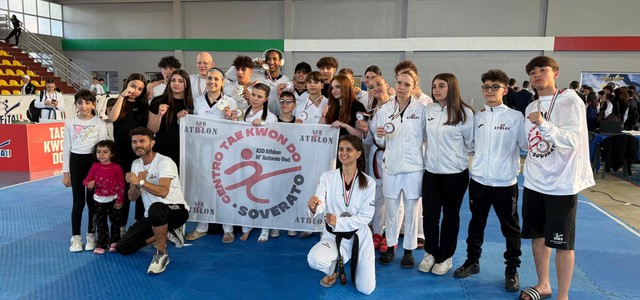 Secondo posto al Campionato interregionale Fita per la Taekwondo Athlon di Soverato