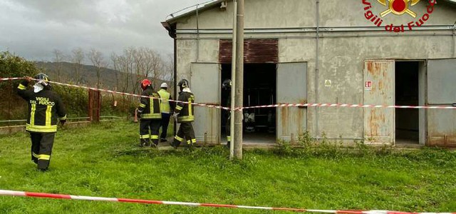 CAPISTRANO: INTERVENTO PER VERIFICA FUGA GAS METANO DA CABINA