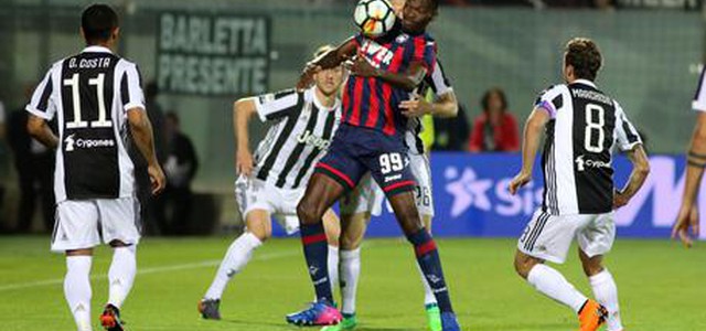 Simy come Ronaldo, Crotone: storico pari con la Juve allo Scida