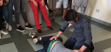 Lezioni di Croce Rossa all’Alberghiero di Castrovillari