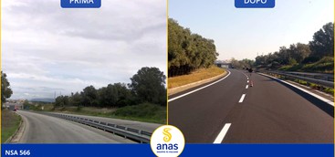 Anas, prosegue la manutenzione delle strade di rientro nella provincia di Reggio Calabria (FOTO)