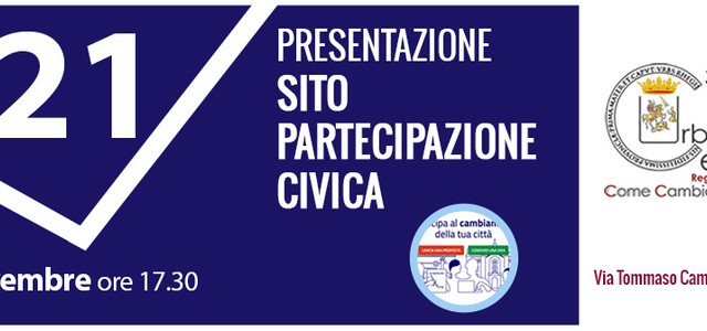 Io partecipo: la nuova piattaforma della partecipazione civica comunale