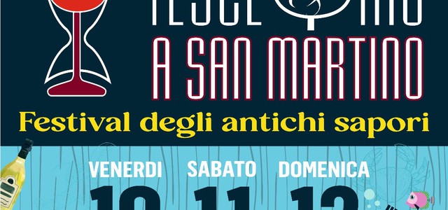 PESCE E VINO A SAN MARTINO, TRE GIORNI DI FESTA A CATANZARO