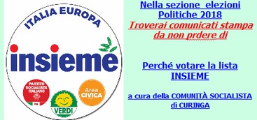 Curinga - Elezioni Politiche 2018 Riceviamo e pubblichiamo - 