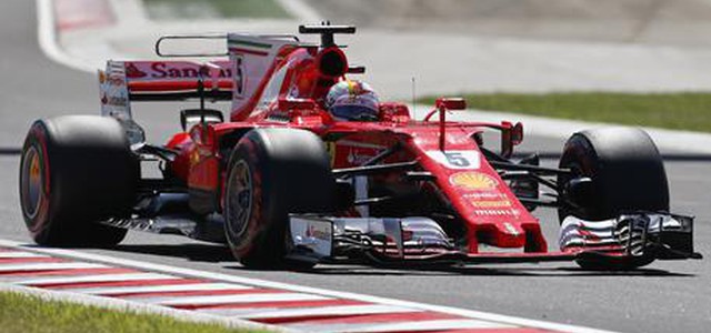 F1: Ungheria, prima fila Ferrari, Vettel in pole