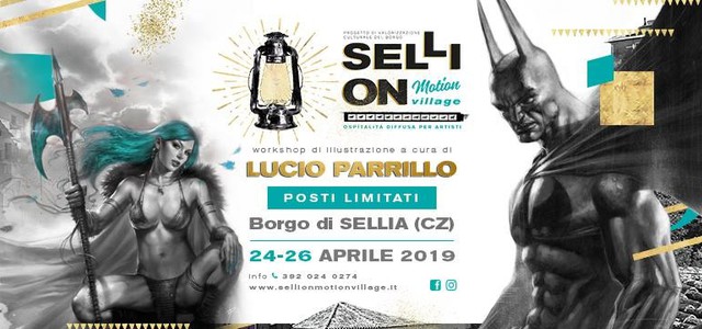 SelliOn Motion Village -  Aperte le iscrizioni al workshop con l'illustratore Marvel Lucio Parrillo