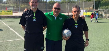 Finali nazionali di calcio Uisp a Rimini: a rappresentare la Calabria due arbitri del Comitato Territoriale di Catanzaro, Antonio Veraldi e Massimiliano Polifrone