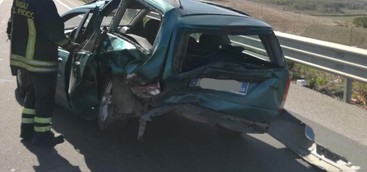 Incidente a Catanzaro, due feriti (Foto)