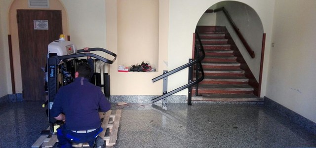 Il nuovo volto di Palazzo Staglianò: via le barriere per disabili