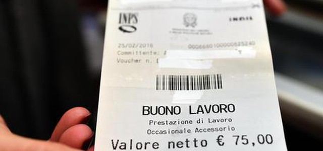 Voucher, c'è il testo unico. Al via esame in commissione martedì