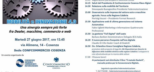 MOBILITÀ E INNOVAZIONE 4.0