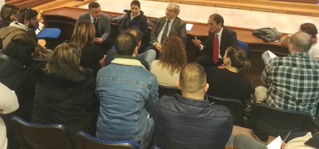 Oss e infermieri precari al Pugliese, Abramo incontra i sindacati