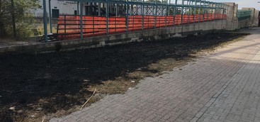 Area funicolare pulita con il fuoco, Usb: "Altrove sarebbero scattate le manette"