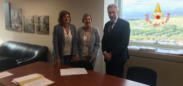 Convenzione tra Regione Calabria e Direzione Regionale dei Vigili del Fuoco