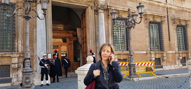 L'esordio a Palazzo Madama della neo senatrice Silvia Vono