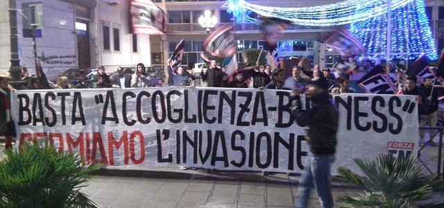 FN Cosenza: "Immigrazione è business"