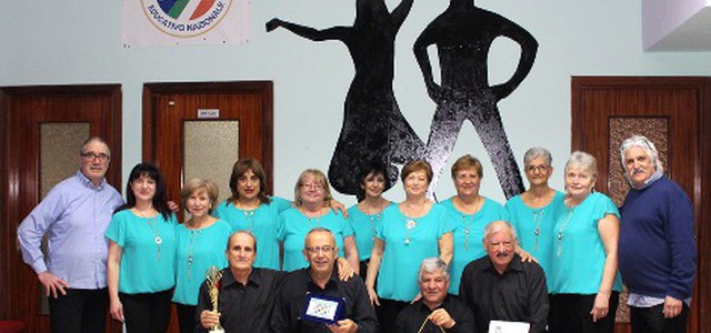 Premiato il “corpo di ballo” dell’associazione sportiva dilettantistica Cantando e Ballando 