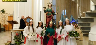 Curinga - 13 dicembre Soleggiato e tiepido nella giornata nella quale Curinga festeggia Santa Lucia 