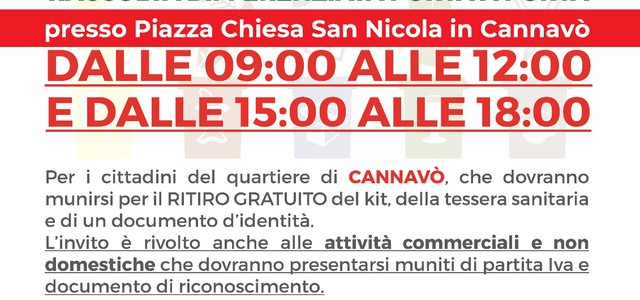 Avvio consegne contenitori per raccolta differenziata porta a porta nel quartiere di Cannavò