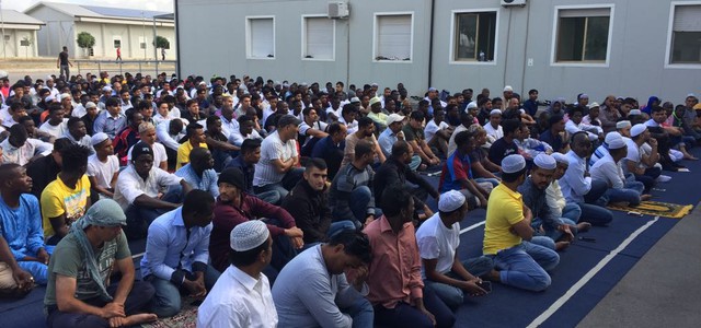 Festa di fine Ramadan al Regional hub di Sant’Anna