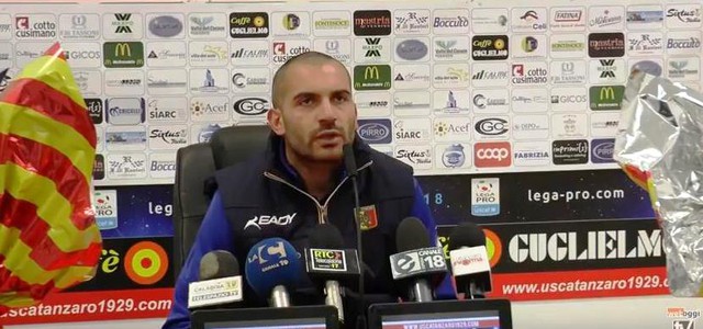 Catanzaro, Infantino: "Non meritavamo i fischi". Sabato: "Stateci vicino" (VIDEO)