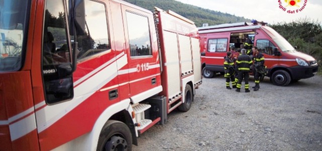 Incendiata cabina seggiovia Trepidò