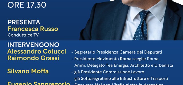 Domani, lunedì 30 maggio, al Teatro Comunale, alle 17:30 Catanzaro sarà protagonista con la presentazione delle liste a sostegno di Antonello Talerico sindaco