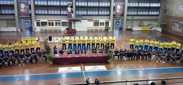 Al PalaSparti la presentazione ufficiale per le tre squadre del consorzio VolleYnsieme Lamezia