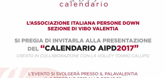 Ritorna l’appuntamento con la solidarietà: al Pala Valentia la presentazione del Calendario AIPD
