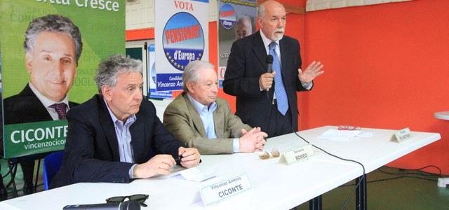 Comunali, Ciconte e i “Pensionati d’Europa”: "Una città a misura per tutte le fasce d'età"