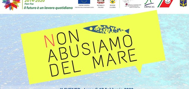 Lunedì 17 febbraio primo evento lancio a Cirò per "Non Abusiamo del Mare"