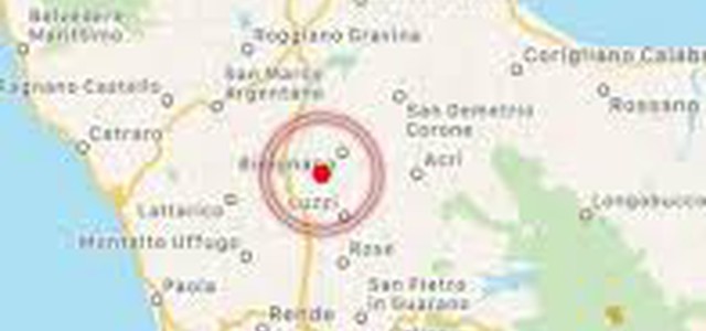 Terremoto di magnitudo 3.3 nella notte in Calabria