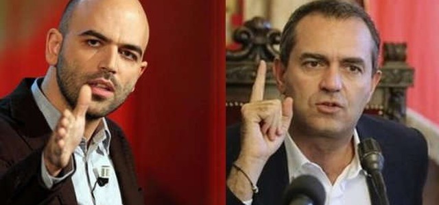 L'attacco di de Magistris: "Saviano specula sulla pelle della città"