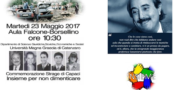 Insieme per non dimenticare, all'Umg il ricordo della strage di Capaci