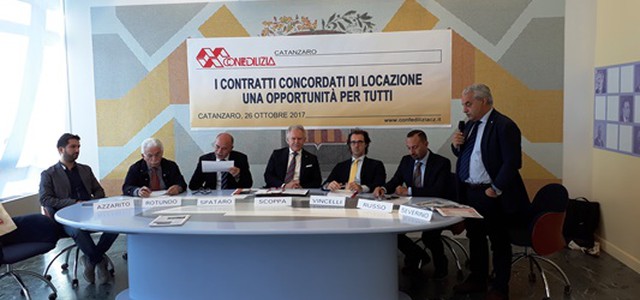 Nella Sala Giunta della Provincia un convegno di Confedilizia sui contratti concordati di locazione