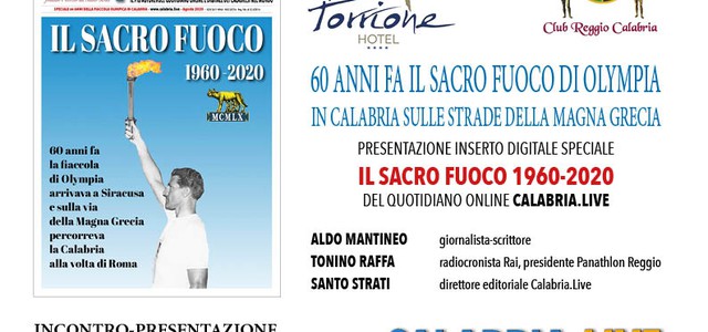 SESSANT’ANNI FA LA FIACCOLA OLIMPICA IN CALABRIA