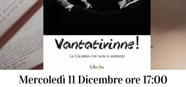 Domani alle 17 nella Sala del Consiglio provinciale di Catanzaro la presentazione del libro di Franco Laratta “Vantativinne!