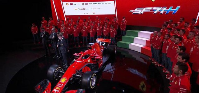 F1: la Ferrari SF71H, con la gabbia davanti all'abitacolo