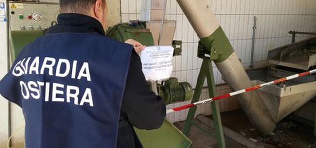 Ambiente: sequestrata parte frantoio