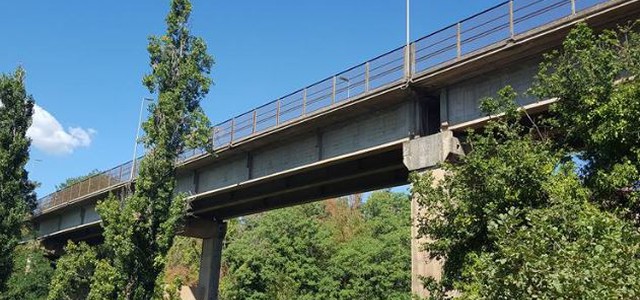 PONTE SALERNI. CHIUSURA TEMPORANEA AL TRANSITO PEDONALE