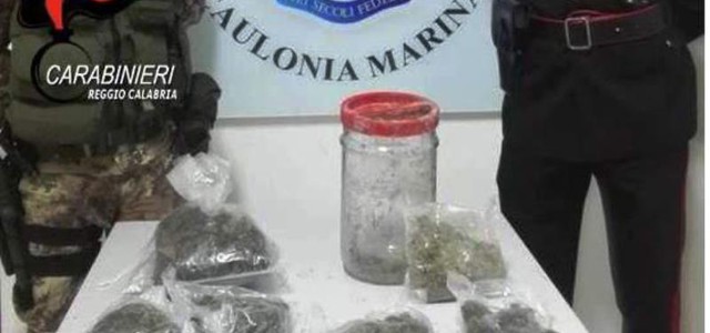 Detenzione di un chilo di marijuana, due arresti