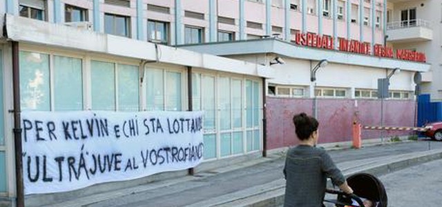 Torino, bimbo ferito lascia Rianimazione